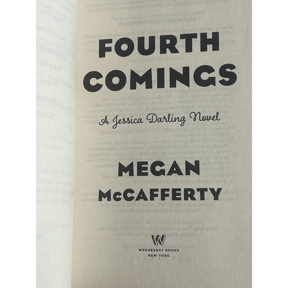 Fourth Comings Jessica Darling Novel Book 4 Megan McCafferty Teen Fiction Funny - Picture 5 of 6